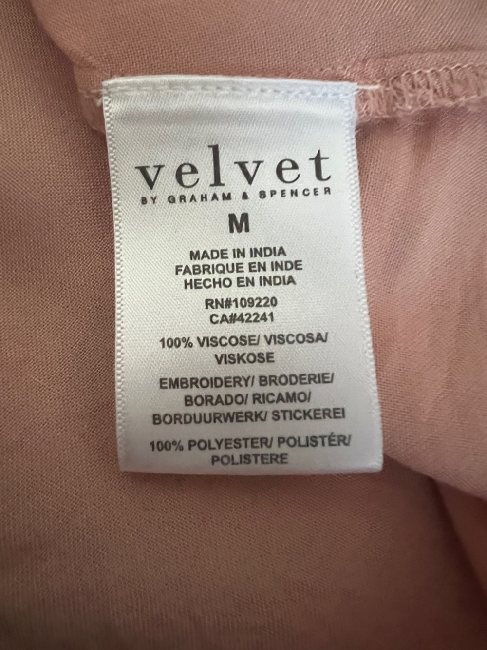 Velvet By Graham & Spencer Anthropologie Aubrey Floral Tunic Mini Dress Size M - Picture 7 of 13